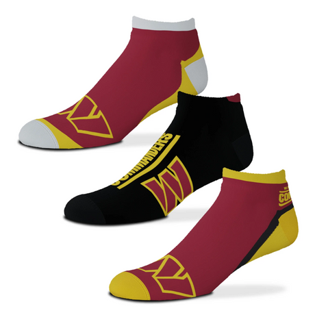 Commanders For Bare Feet Flash 3 Pack Socks