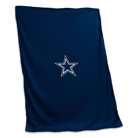 Cowboys Logo Brands Sweatshirt Blanket