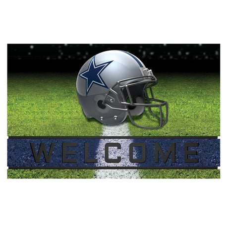 Cowboys Crumb Rubber Door Mat