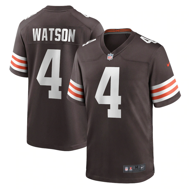 Browns Deshaun Watson Adult Nike NFL Game Jersey