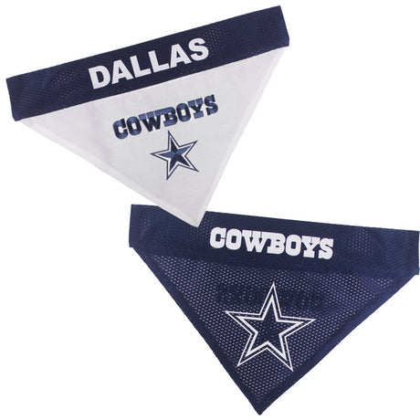 Cowboys Pets First Reversible Dog Bandana