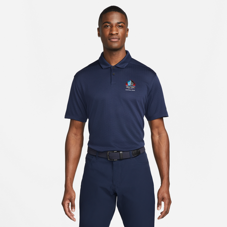 Hall of Fame Nike Vapor Texture Polo - Navy