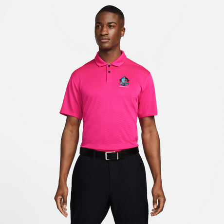 Hall of Fame Nike Vapor Texture Polo - Pink