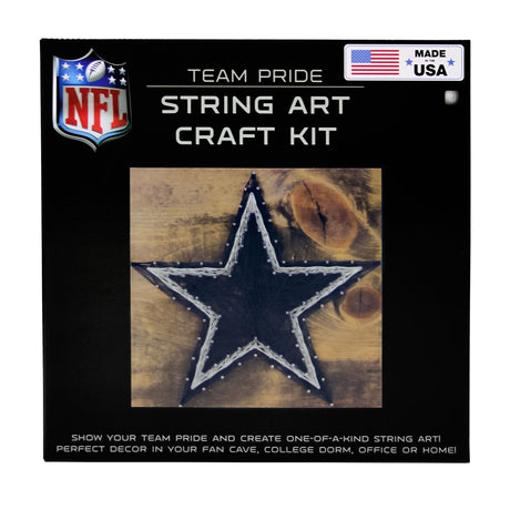 Cowboys Team Pride String Art Set