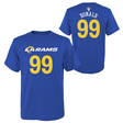 Rams Aaron Donald Youth Mainliner Name & Number T-Shirt