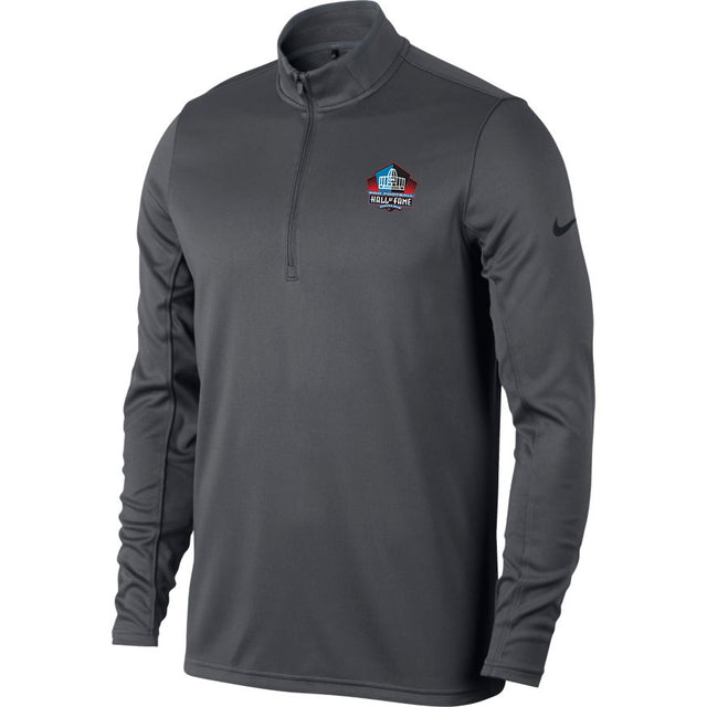 Hall of Fame Nike Dri-Fit 1/2 Zip - Dark Gray