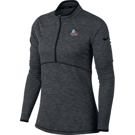 Hall of Fame Women's Nike Dry Top Half Zip - Black