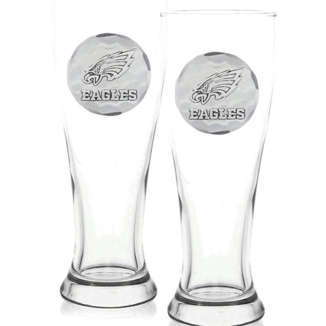 Philadelphia Eagles 2-Piece Pilsner Set with Collectible Box