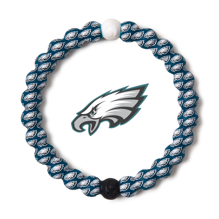 Eagles Home Field Bracelet XL Mens Womens NFL Football Lokai Silicone Beaded Bracelets Friendship Couple Beaded Balance Bracelets