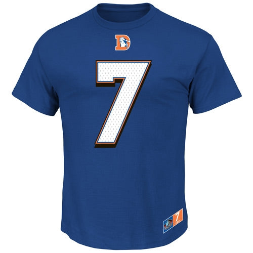 John Elway Denver Broncos Hall of Fame Name and Number Tee