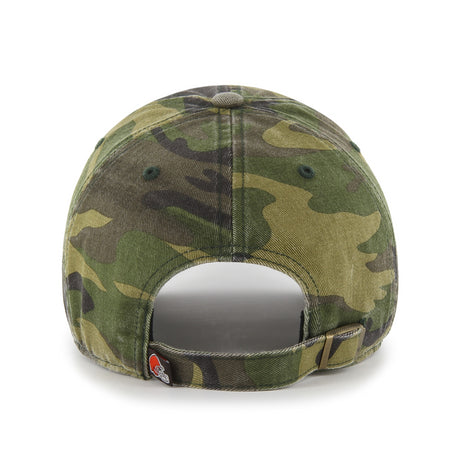 Browns '47 Brand Camo Clean Up Hat