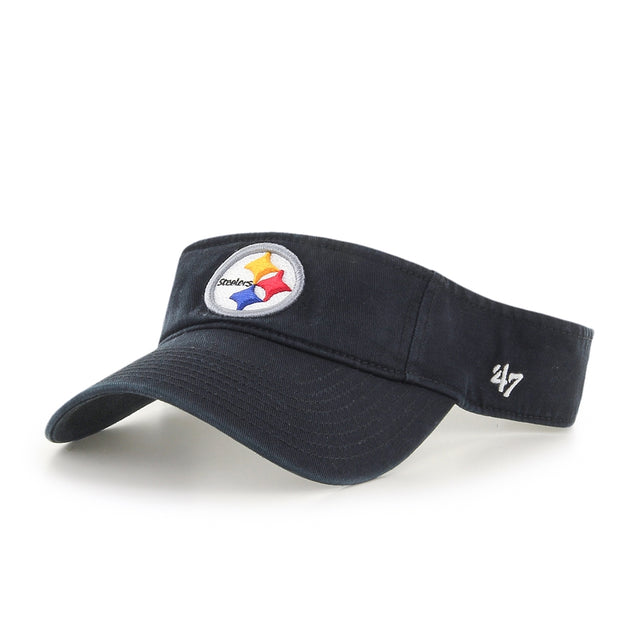 Steelers Black Clean Up Visor