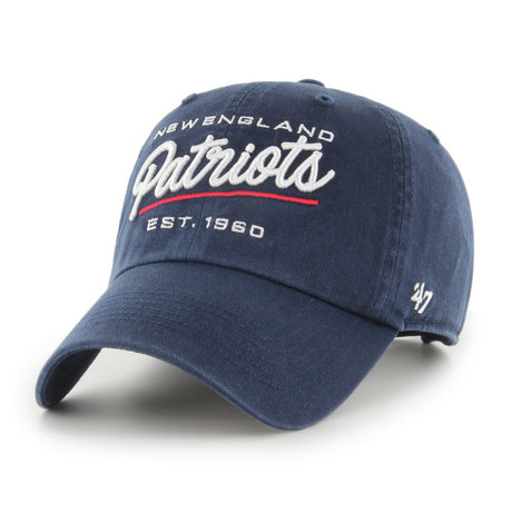 Patriots Women's '47 Navy Clean Up Hat