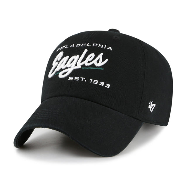 Eagles Women's '47 Black Clean Up Hat