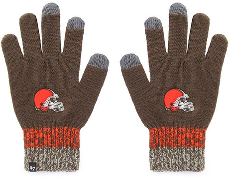 Browns '47 Brand Static Gloves