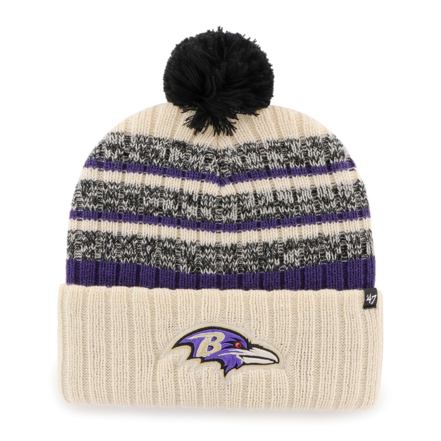 Ravens '47 Brand Tavern Cuff Knit Hat '23