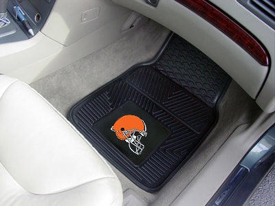 Browns Vinyl Car Mat Set