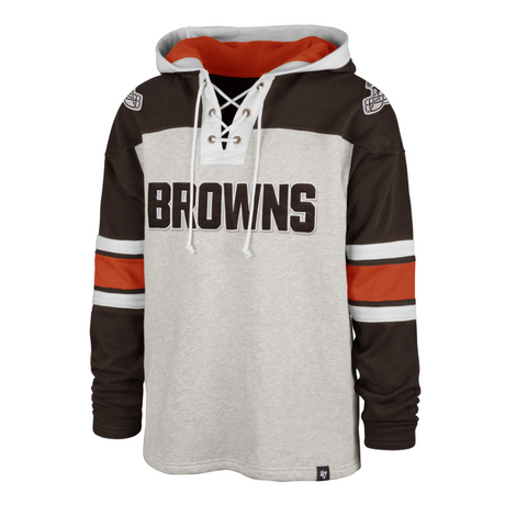 Browns '47 Brand Gridiron Lace Up Hood