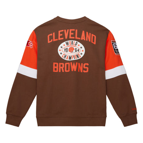 Browns All Over Mitchell and Ness Crewneck