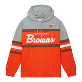 Browns NFL Mitchell and Ness Coaches Sweatshirt