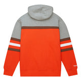 Browns NFL Mitchell and Ness Coaches Sweatshirt