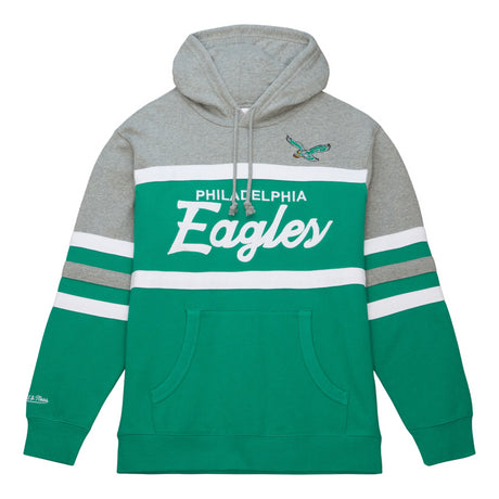 Eagles NFL Mitchell and Ness Coaches Sweatshirt