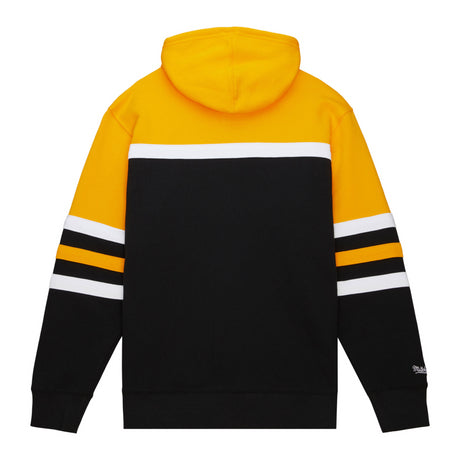 Steelers NFL Mitchell and Ness Coaches Sweatshirt