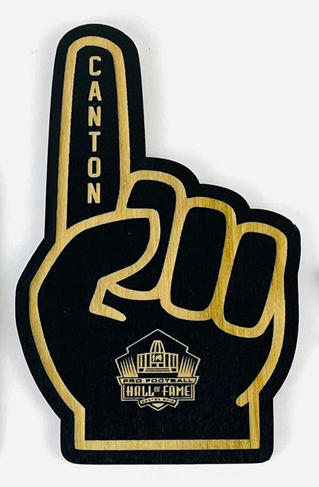 Hall of Fame Wooden Foam Finger Coaster