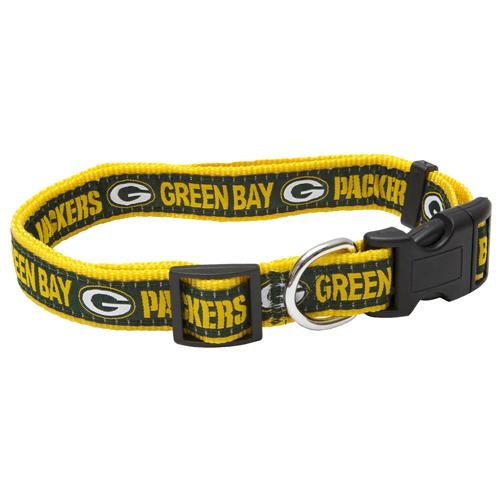 Packers Pets First Nylon Dog Collar