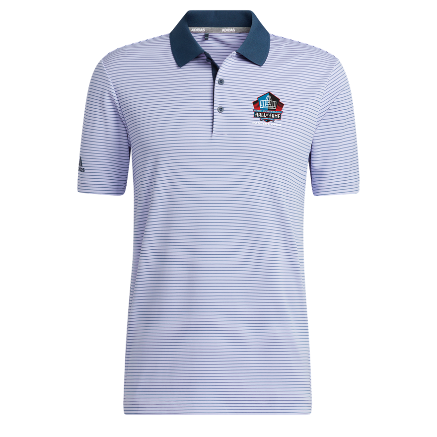 Hall of Fame Adidas® ClimaLite® Two-Color Stripe Polo