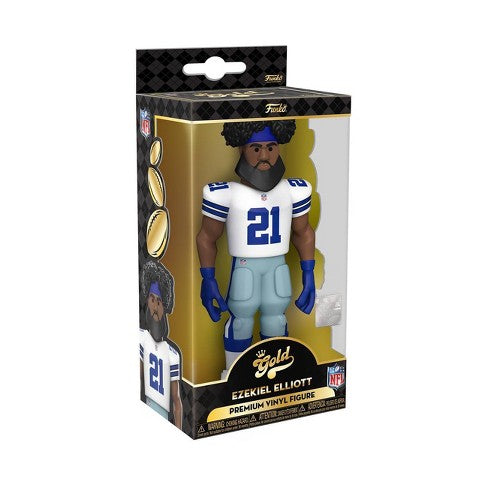 Cowboys Ezekiel Elliott NFL Gold 5" Funko Pop!