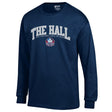 Hall of Fame Long Sleeve Navy Graphic T-Shirt