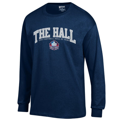 Hall of Fame Long Sleeve Navy Graphic T-Shirt