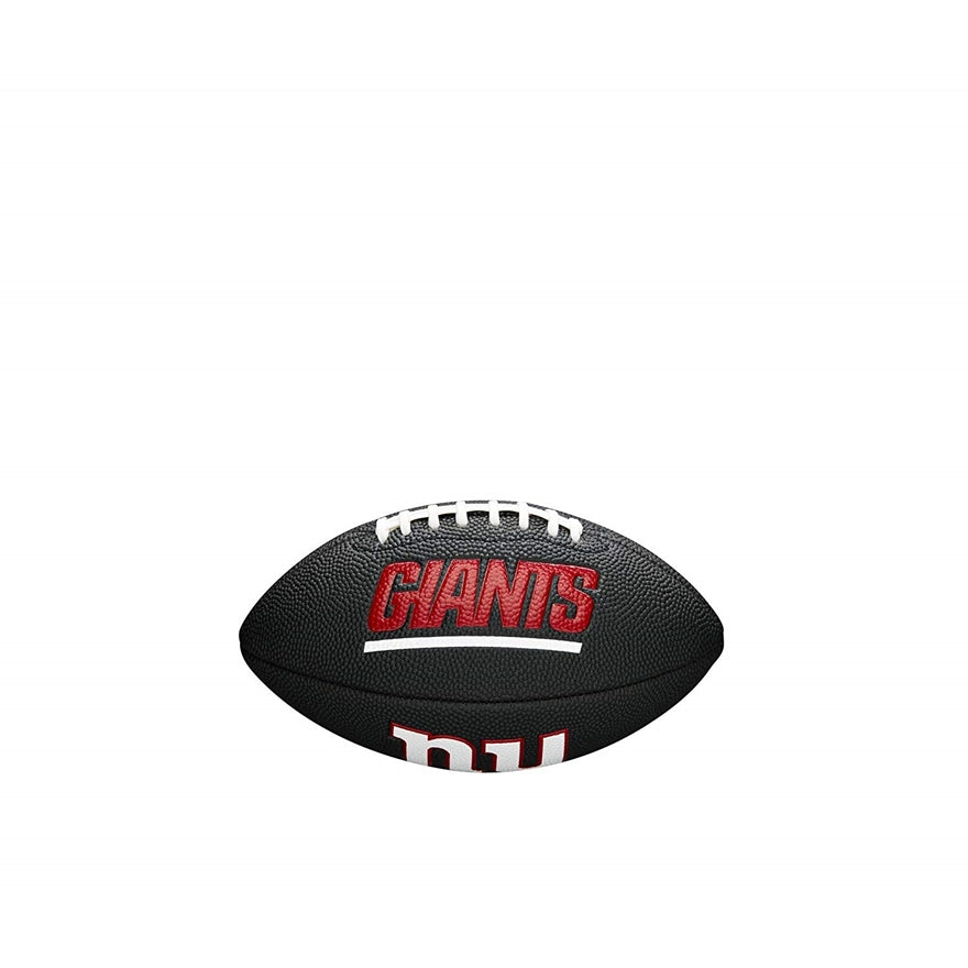 Giants Wilson® Mini Soft Touch Black Football