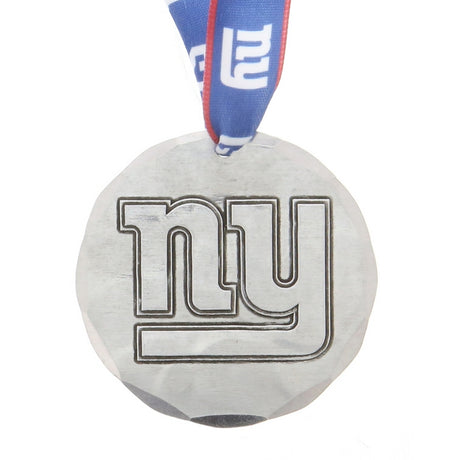 Giants Classic Round Aluminum Ornament