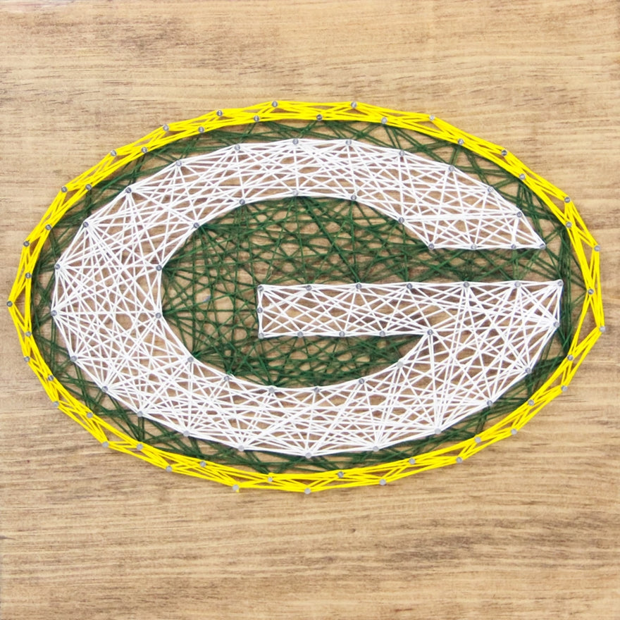 Packers Team Pride String Art Set