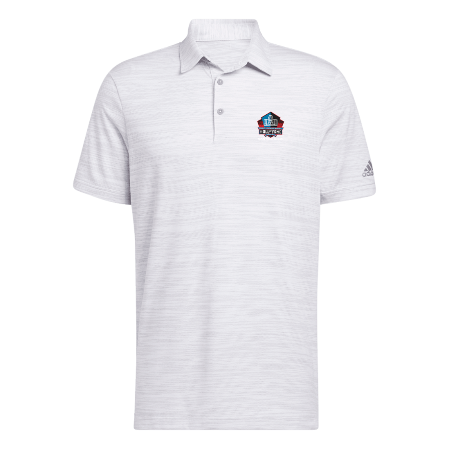 Hall of Fame Adidas Space Dye Polo - Gray