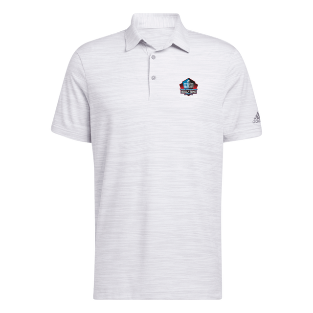 Hall of Fame Adidas Space Dye Polo - Gray