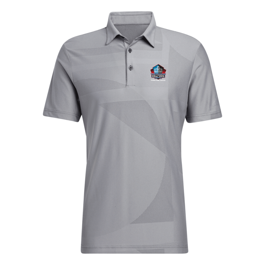 Hall of Fame Men's Adidas Shapes Polo - Gray