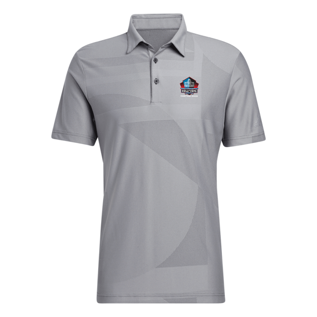 Hall of Fame Men's Adidas Shapes Polo - Gray