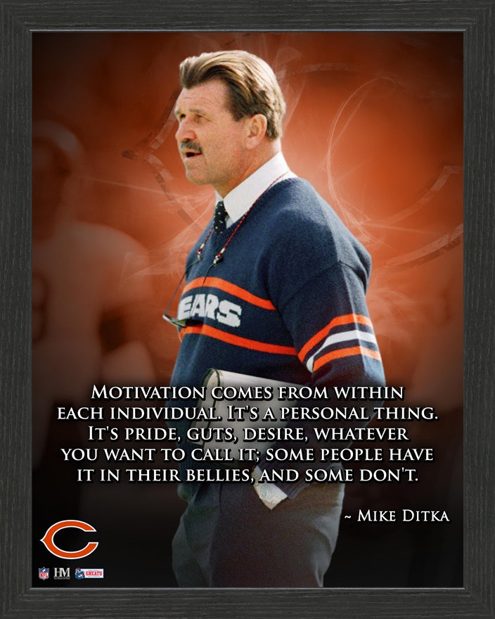 Mike Ditka Inspiration Frame