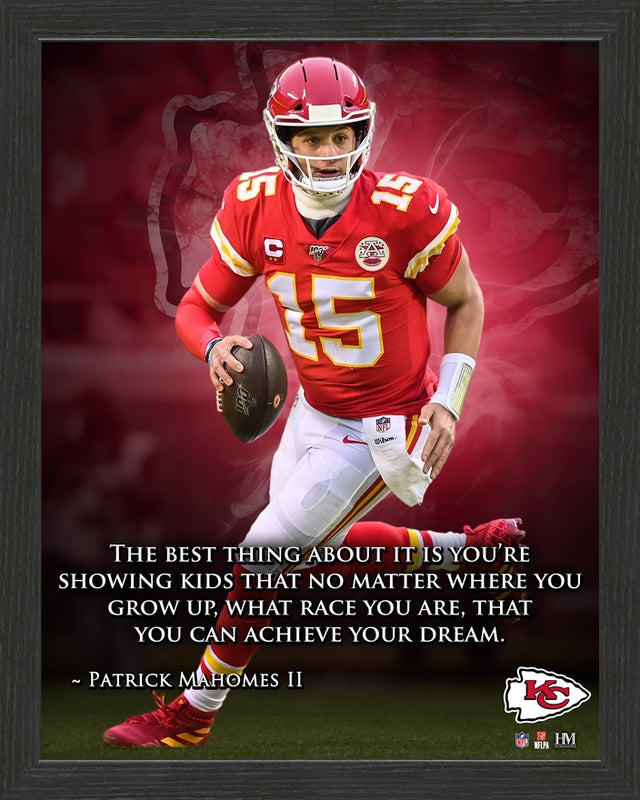 Patrick Mahomes Inspiration Frame