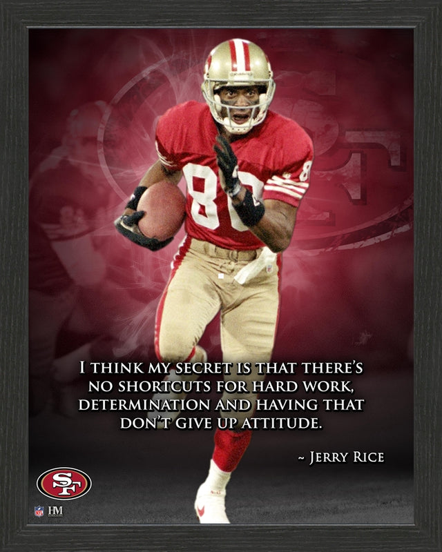 Jerry Rice Inspiration Frame