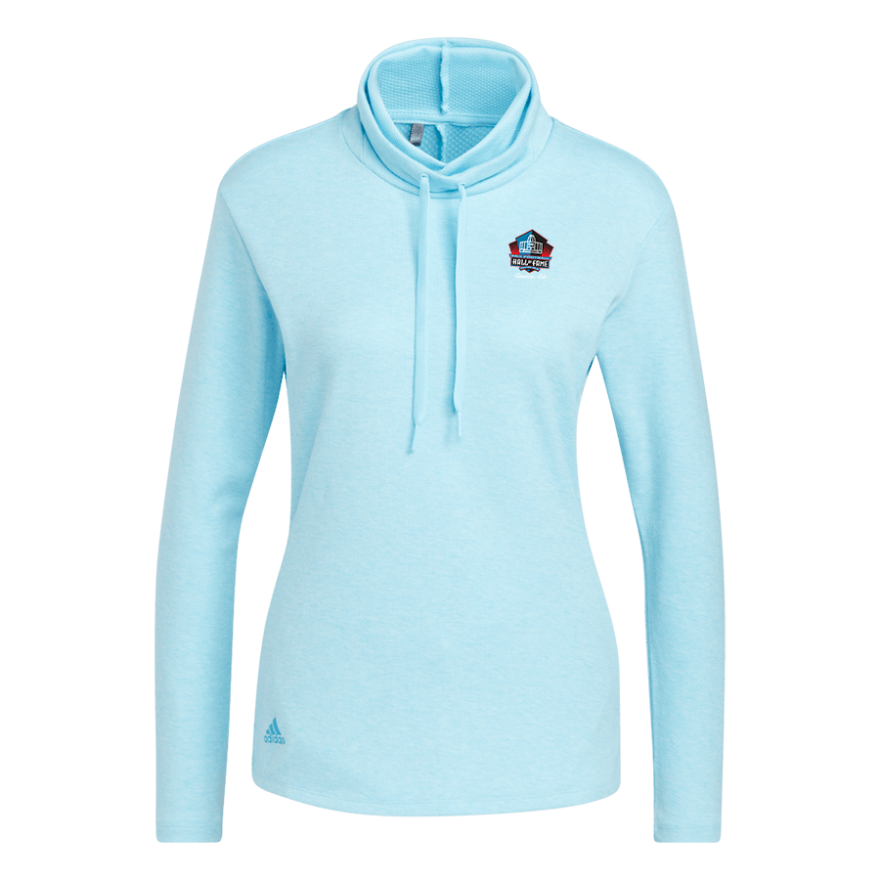 Hall of Fame Women's Adidas® Melange Pullover- Blue