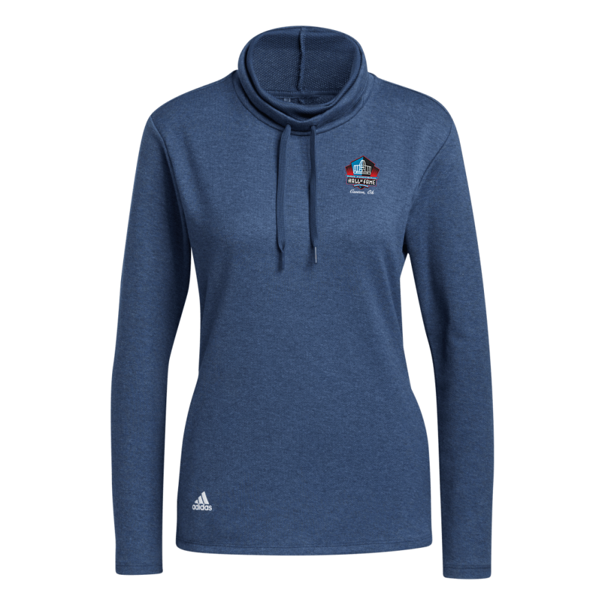 Hall of Fame Women's Adidas® Melange Pullover- Navy