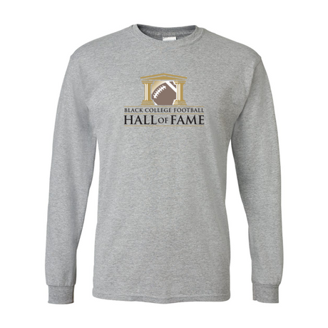 Black College Football Hall of Fame Logo Long Sleeve T-Shirt