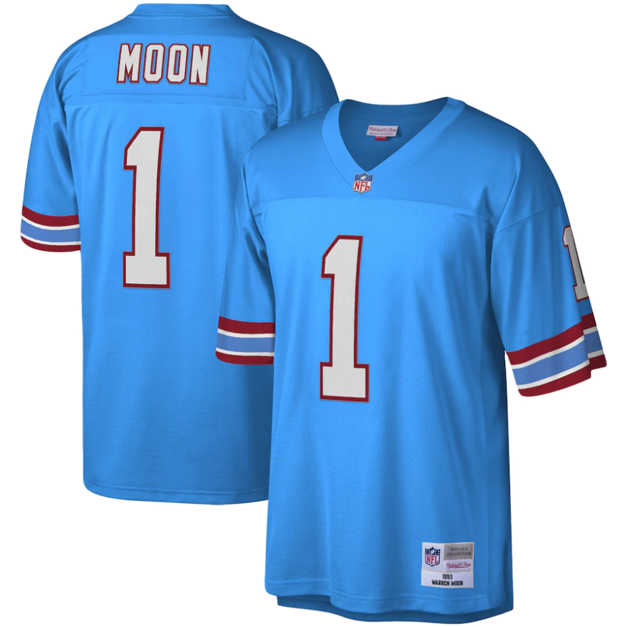 Houston Oilers Warren Moon Men's Mitchell & Ness Legacy Jersey