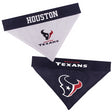 Texans Pets First Reversible Dog Bandana