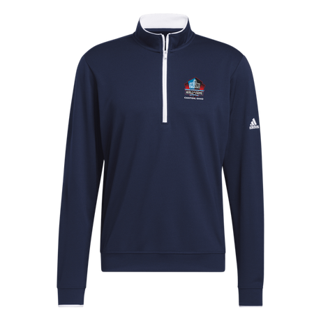 Hall of Fame Adidas® UPF 1/4 zip Pullover- Navy