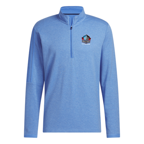 Hall of Fame Adidas® 3-Stripe Layer 1/4 zip Pullover- Blue Fusion
